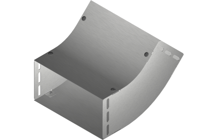 Łuk 45st. LUMBJ200H100, gr.blachy 1,0 mm | 117120 Baks