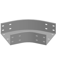 Kolanko 45st. KKZMP100H100, gr.blachy 1,5mm | 310810 Baks