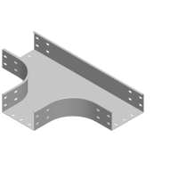 Trójnik korytka TKZC200H100, gr.blachy 2,0mm | 311120 Baks