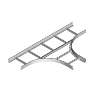 Trójnik drabinki TDC400H60N, gr.blachy 2,0mm | 467340 Baks