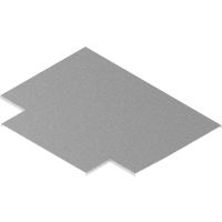 Pokrywa trójnika kanału PTKN175, gr.blachy 1,5mm | 500517 Baks
