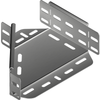 Redukcja prawa RKPJ200/100 1,0, gr. blachy 1,0mm | 169520 Baks