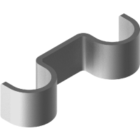 Uchwyt kabla UEFB16 gr. blachy 2,0mm | 425716 Baks