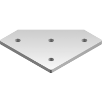 Łącznik ceownika LCP9 gr. blachy 6,0mm | 662900 Baks