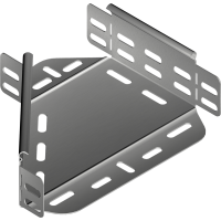 Redukcja prawa RKPJ300/200H50 gr. blachy 1,0mm | 159530 Baks