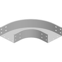 Kolanko 90st. KKZC400H100, gr.blachy 2,0mm | 310740 Baks