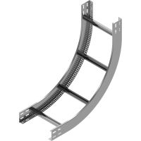 Łuk pionowy wewnętrzny drabiny LPDWC400H80N, gr.blachy 2.0mm | 489340 Baks