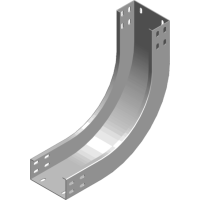 Łuk wewnętrzny 90st. LZWC50H50, gr.blachy 2,0mm (STD) | 351905 Baks