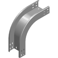 Łuk zewnętrzny 90st. LZZC50H50, gr.blachy 2,0mm (STD) | 351505 Baks