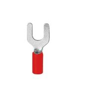 Końcówka aparatowa widełkowa KNV 4-1, przekrój: 1mm2, otwór pod śrubę M4 (opak 100szt) | KNV_4-1/100 Erko