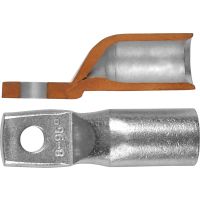 Końcówka oczkowa Cu rurowa przewężona KCZ 16-240, przekrój: 240mm2, otwór pod śrubę M16 | KCZ_16-240/1 Erko