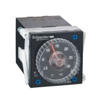 Przekaźnik czasowy 24-240V AC/ DC, zakres 0.02s... 300h, 1 C/O + 1 C/O 5A Zelio Time | RE48AMH13MW Schneider Electric