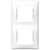 Ramka podwójna pionowa biała, Sedna | SDN5801121 Schneider Electric