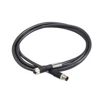 Kabel ekranowany OsiSense XG Modbus, konektor męski M12, konektor żeński M12, IP67, 1m | TCSMCN1M1F1 Telemecanique Sensors
