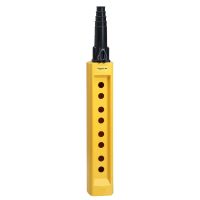 Kaseta sterownicza pusta, dowolnie konfigurowalna, z 8 otworami, żółta Harmony XAC | XACB08 Schneider Electric