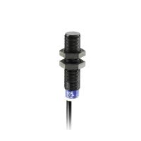 Czujnik indukcyjny OsiSense XS M12 z wyjściem PNP 1NO 12/48V DC, kabel 5m | XS212AAPAL5 Telemecanique Sensors
