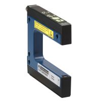 Czujnik fotoelektryczny OsiSense XU XUY widełkowy laserowy potencjał +/minus 50X42mm 12..24VDC M8 | XUYFLNEP40050 Telemecanique Sensors