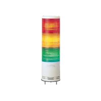 Kolumna świetlna bez buczyka Fi-100mm 3 elementy światło ciągłe/migające LED 24V | XVC1B3K Schneider Electric