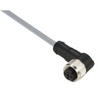 Konektor z kablem PCW, FEMALE, M12, 4 | XZCPV1241L5 Telemecanique Sensors
