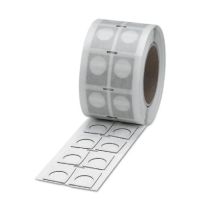 Szyld z tworzywa sztucznego z wywiertem EMLP 24 (30X12)R,w rolce, nieopisany, biały | 0819550 Phoenix Contact