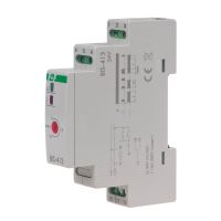 Przekaźnik bistabilny z wyłącznikiem czasowym BIS-413-24V 24V/16A 1×NO/NC montaż na szynie DIN | BIS-413-24V F&F