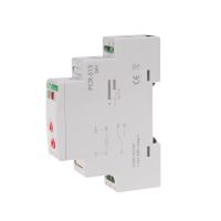 Przekaźnik czasowy rewersyjny PCR-513-24V styki 1NO/NC 24V AC/DC na szynę DIN | PCR-513-24V F&F