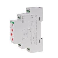 Przekaźnik czasowy 10-funkcyjny PCS-519DUO styki 2x NO/NC 230V AC / 24V AC/DC na synę DIN | PCS-519DUO F&F