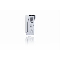 Stacja bramowa n/t srebrna, jednoabontentowa | KK-01S F&F