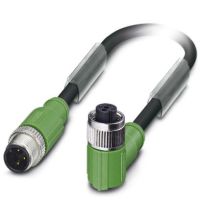 Kabel czujnika urządzenia wykonawczego SAC-3P-M12MS/ 2,0-PUR/M12FR - 1502387 | 1502387 Phoenix Contact