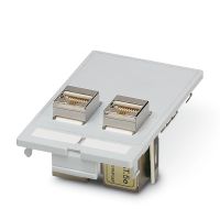 Płyta czołowa danych VS-SI-FP-2RJ45-5-MOD-BU/BU | 1657766 Phoenix Contact