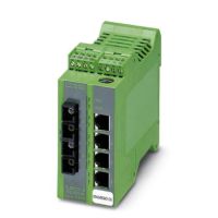 Switch internetowy przemysłowy FL SWITCH LM 4TX/2FX, 4-porty RJ45 i 2-porty FX S.C. | 2832658 Phoenix Contact