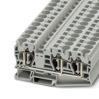 Złączka przelotowa ST 16-TWIN, szara | 3035328 Phoenix Contact