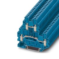 Złączka szynowa 2-poziomowa 0,14-6mm2 UTTB 4, niebieska | 3044791 Phoenix Contact
