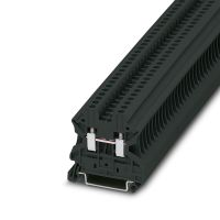 Złączka szynowa przepustowa 2-przewodowa 0,14-4mm2 UT 2,5 BK, czarna | 3045088 Phoenix Contact