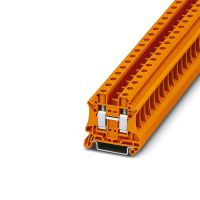 Złączka szynowa przepustowa 2-przewodowa 0,5-16mm2 UT 10 OG, pomarańczowa | 3046281 Phoenix Contact