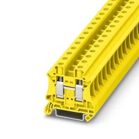 Złączka szynowa przepustowa 2-przewodowa 0,5-16mm2 UT 10 YE żółta | 3046294 Phoenix Contact