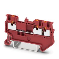 Złączka przelotowa PT 1,5/S-TWIN RD, czerwona | 3208156 Phoenix Contact