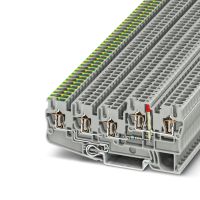 Złącze instalacyjne do przewodów ochronnych, zielono-żółte STIO 2,5/4-PE/2B/L-LA24RD/O-M | 3209170 Phoenix Contact