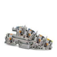 Złącze instalacyjne do przewodów ochronnych, zielono-żółte PTI 4-PE/L/N | 3214049 Phoenix Contact