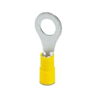 Końcówka kablowa oczkowa C-RCI 6/M8 przekrój 4-6mm2, otwór pod śrubę M8, żółta | 3240030 Phoenix Contact