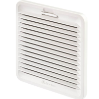 Filtr wylotowy, kratka wentylacyjna z filtrem G3, wymiar 1,otwór92x92mm, IP54,RAL7035 | 7F.02.0.000.1000 Finder