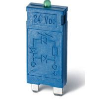 Moduł EMC, LED zielony+warystor 110...240VAC/DC | 99.01.0.230.98 Finder