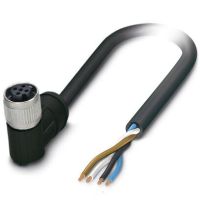 Kabel czujnika/urządzenia wykonawczego SAC-4P- 5,0-PVC/M12FR BK | 1527728 Phoenix Contact