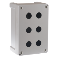 Kaseta sterownicza kompletna, 6-otworowa, pusta | SP22K6\00 Spamel