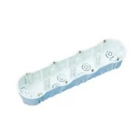 Puszka instalacyjna PK 60 poczwórna z wkrętami | A.0049W Pawbol