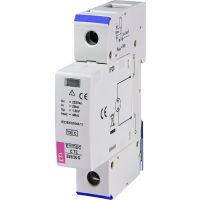 Ogranicznik przepięć, do instalacji mieszkaniowych, TT/TN-S, ETITEC C T2 255/20 G, typ T2 (C) | 002440413 Eti