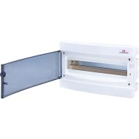 Obudowa podtynkowa 18 mod. drzwi transparentne ECM18PT-s | 001101074 Eti