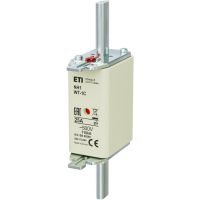 Wkładka bezpiecznikowa (topikowa) NH1C 25A gG 500V G zwłoczna / Pokrywy stalowe | 004113404 Eti