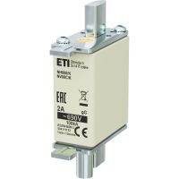 Wkładka bezpiecznikowa (topikowa) NH000/K 2A gG 690V zwłoczna / Z wybijakiem | 004111172 Eti