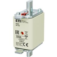 Wkładka bezpiecznikowa (topikowa) NH00 100A gF 500V szybka | 004114339 Eti